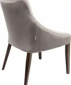 Kare Design Mode Velvet Tuoli, Harmaa -Huonekalu kauppa krzeslo mode velvet 60x87 cm szare 4