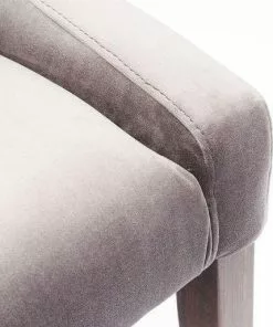 Kare Design Mode Velvet Tuoli, Harmaa -Huonekalu kauppa krzeslo mode velvet 60x87 cm szare 5