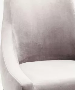 Kare Design Mode Velvet Tuoli, Harmaa -Huonekalu kauppa krzeslo mode velvet 60x87 cm szare 7