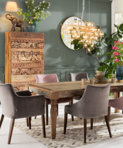 Kare Design Black Mode Velvet Tuoli, Harmaa