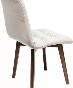 Kare Design Moritz Velvet Tuoli, Hopeanharmaa -Huonekalu kauppa krzeslo moritz 49x89 cm szare 4