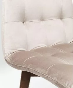 Kare Design Moritz Velvet Tuoli, Hopeanharmaa -Huonekalu kauppa krzeslo moritz 49x89 cm szare 5