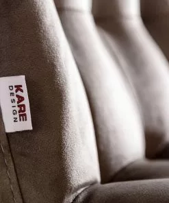 Kare Design Moritz Velvet Tuoli, Hopeanharmaa -Huonekalu kauppa krzeslo moritz 49x89 cm szare 9