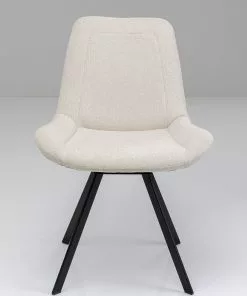 Kare Design Baron Pyörivä Tuoli Kermanvärinen