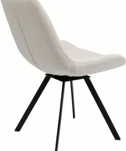 Kare Design Baron Pyörivä Tuoli Kermanvärinen -Huonekalu kauppa krzeslo obrotowe baron 57x88 cm kremowe 4