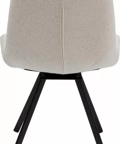 Kare Design Baron Pyörivä Tuoli Kermanvärinen -Huonekalu kauppa krzeslo obrotowe baron 57x88 cm kremowe 5