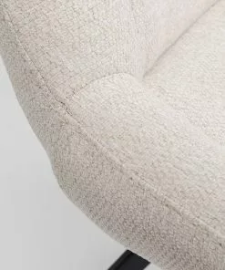 Kare Design Baron Pyörivä Tuoli Kermanvärinen -Huonekalu kauppa krzeslo obrotowe baron 57x88 cm kremowe 9