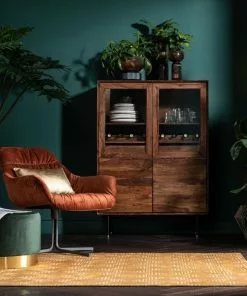 Kare Design Bristol Kääntyvä Nojatuoli, Ruosteenpunainen