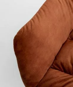 Kare Design Bristol Kääntyvä Nojatuoli, Ruosteenpunainen -Huonekalu kauppa krzeslo obrotowe bristol 83x79 cm czerwone 7