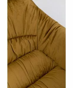 Kare Design Bristol Kääntyvä Nojatuoli, Keltainen -Huonekalu kauppa krzeslo obrotowe bristol 83x79 cm zolte 6