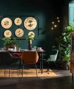 Kare Design Colmar Kääntyvä Nojatuoli, Ruosteenpunainen -Huonekalu kauppa krzeslo obrotowe colmar 66x79 cm czerwone 14