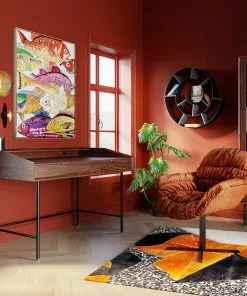 Kare Design Colmar Kääntyvä Nojatuoli, Ruosteenpunainen