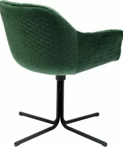 Kare Design Colmar Kääntyvä Nojatuoli, Vihreä -Huonekalu kauppa krzeslo obrotowe colmar 66x79 cm zielone 4