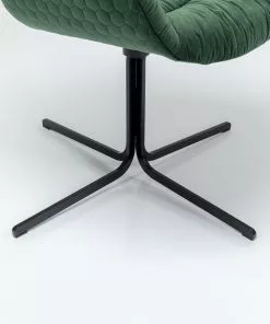 Kare Design Colmar Kääntyvä Nojatuoli, Vihreä -Huonekalu kauppa krzeslo obrotowe colmar 66x79 cm zielone 8