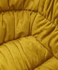 Kare Design Colmar Kääntyvä Nojatuoli, Keltainen -Huonekalu kauppa krzeslo obrotowe colmar 66x79 cm zolte 8