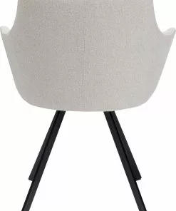 Kare Design Coco Pyörivä Tuoli, Kermanvärinen -Huonekalu kauppa krzeslo obrotowe z podlokietnikami coco 53x84 cm kremowe 5