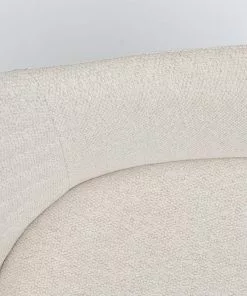 Kare Design Coco Pyörivä Tuoli, Kermanvärinen -Huonekalu kauppa krzeslo obrotowe z podlokietnikami coco 53x84 cm kremowe 7