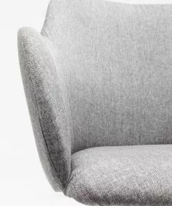 Kare Design Madame Kääntyvä Nojatuoli, Harmaa -Huonekalu kauppa krzeslo obrotowe z podlokietnikami madame 62x87 cm jasnoszare 7