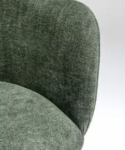 Kare Design Lady Loco Coco Pyörivä Tuoli, Vihreä -Huonekalu kauppa krzeslo obrotowe z podlokietnikami zielone nogi czarne 62x83 cm 8