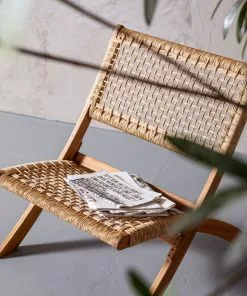 Kare Design Copacabana Taitettava Tuoli -Huonekalu kauppa krzeslo ogrodowe copacabana 78x73 cm naturalne 11