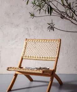 Kare Design Copacabana Taitettava Tuoli -Huonekalu kauppa krzeslo ogrodowe copacabana 78x73 cm naturalne 12