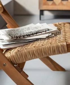 Kare Design Copacabana Taitettava Tuoli -Huonekalu kauppa krzeslo ogrodowe copacabana 78x73 cm naturalne 14