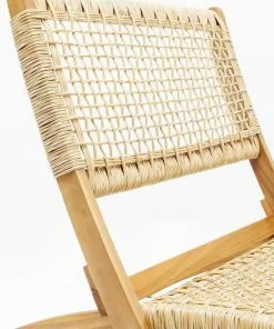 Kare Design Copacabana Taitettava Tuoli -Huonekalu kauppa krzeslo ogrodowe copacabana 78x73 cm naturalne 7