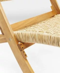 Kare Design Copacabana Taitettava Tuoli -Huonekalu kauppa krzeslo ogrodowe copacabana 78x73 cm naturalne 8