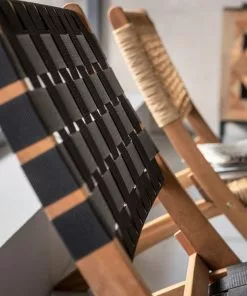 Kare Design Ipanema Taitettava Tuoli -Huonekalu kauppa krzeslo ogrodowe ipanema 78x73 cm czarne 14