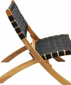 Kare Design Ipanema Taitettava Tuoli -Huonekalu kauppa krzeslo ogrodowe ipanema 78x73 cm czarne 3