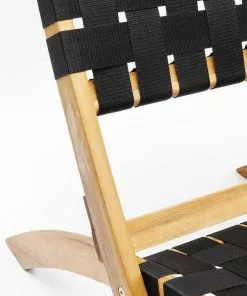 Kare Design Ipanema Taitettava Tuoli -Huonekalu kauppa krzeslo ogrodowe ipanema 78x73 cm czarne 7