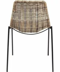 Kare Design Tansania Tuoli -Huonekalu kauppa krzeslo ogrodowe tansania 54x82 cm brazowe 4