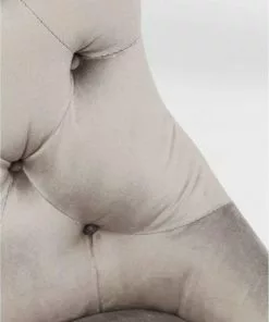 Kare Design Prince Velvet Tuoli Harmaa -Huonekalu kauppa krzeslo prince 53x98 cm szare 7