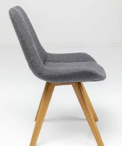 Kare Design Roady Tuoli Harmaa -Huonekalu kauppa krzeslo roady 57x88 cm szare nogi drewniane 4