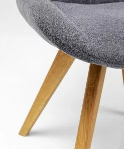 Kare Design Roady Tuoli Harmaa -Huonekalu kauppa krzeslo roady 57x88 cm szare nogi drewniane 8
