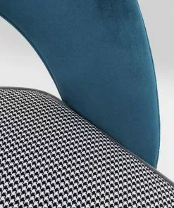 Kare Design Samantha Tuolio Sinivihreä -Huonekalu kauppa krzeslo samantha 56x83 cm niebieskozielone siedzisko pepitka 7