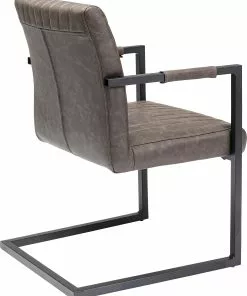 Kare Design Thamos Tuoli Käsinojilla, Ruseka -Huonekalu kauppa krzeslo swing z podlokietnikami loft brazowe nogi czarne 54x87 cm 4