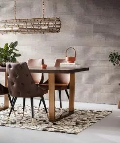 Kare Design Urban Desire Tuoli, Ruskea -Huonekalu kauppa krzeslo urban desire 52x90 cm brazowe 10