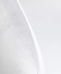 Kare Design Lorena Tuoli Käsinojilla, Harmaa -Huonekalu kauppa krzeslo welurowe z podlokietnikami szare nogi czarne 63x81 cm 5