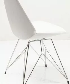 Kare Design Wire Tuoli, Valkoinen -Huonekalu kauppa krzeslo wire 48x86 cm biale 4