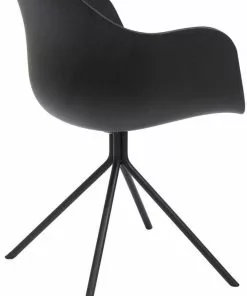 Kare Design Bel Air Tuoli Käsinojilla -Huonekalu kauppa krzeslo z podlokietnikami bel air 58x78 cm czarne ekoskora 4