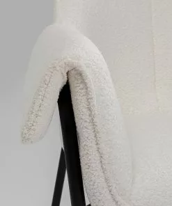 Kare Design Bess Tuoli Käsinojilla, Kermanvärinen -Huonekalu kauppa krzeslo z podlokietnikami bess 70x85 cm kremowe 6