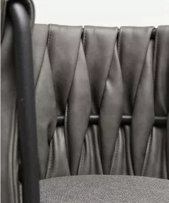 Kare Design Cheerio Tuoli Käsinojilla, Harmaa (sis. Tyynyn) -Huonekalu kauppa krzeslo z podlokietnikami cheerio 55x75 cm szare 5