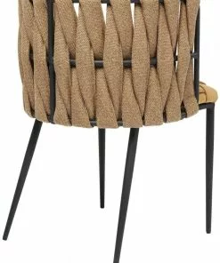 Kare Design Cheerio Tuoli Käsinojilla, Keltainen (sis. Tyynyn) -Huonekalu kauppa krzeslo z podlokietnikami cheerio 55x75 cm zolte 4