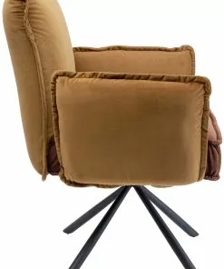 Kare Design Chelsea Tuoli Käsinojilla, Ruskea -Huonekalu kauppa krzeslo z podlokietnikami chelsea 65x90 cm brazowe 3