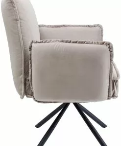 Kare Design Chelsea Tuoli Käsinojilla, Harmaa -Huonekalu kauppa krzeslo z podlokietnikami chelsea 65x90 cm szare 3