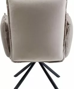 Kare Design Chelsea Tuoli Käsinojilla, Harmaa -Huonekalu kauppa krzeslo z podlokietnikami chelsea 65x90 cm szare 5