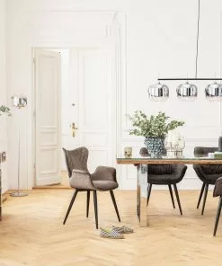 Kare Design Dream Tuoli Käsinojilla, Ruskea -Huonekalu kauppa krzeslo z podlokietnikami dream 63x88 cm brazowe 9