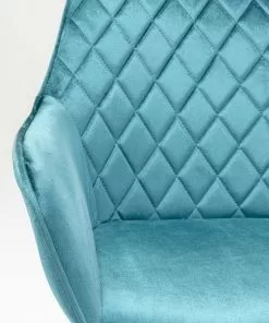 Kare Design Harry Tuoli Käsinojilla, Sininen -Huonekalu kauppa krzeslo z podlokietnikami harry 60x84 cm niebieskie 6