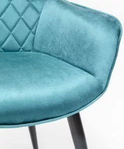 Kare Design Harry Tuoli Käsinojilla, Sininen -Huonekalu kauppa krzeslo z podlokietnikami harry 60x84 cm niebieskie 7